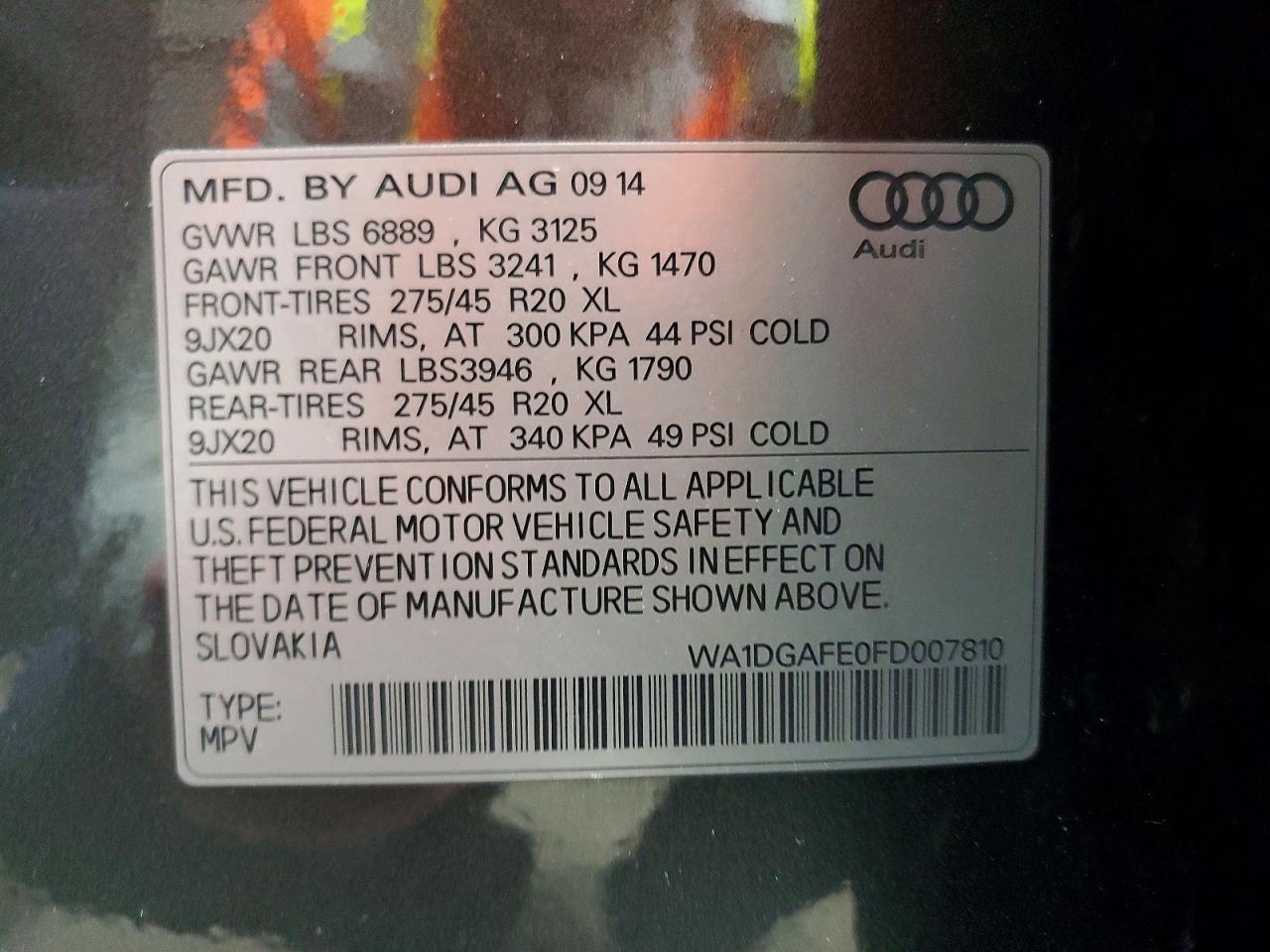 Audi Q7 Prestige