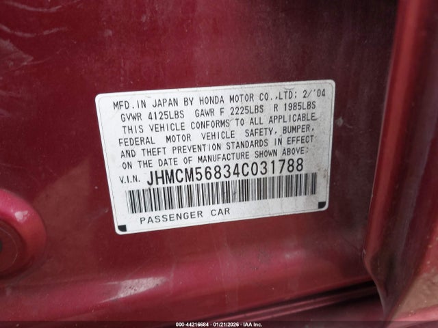 Honda Accord 2.4 Ex
