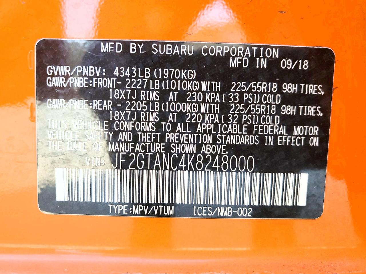 Subaru Crosstrek Limited