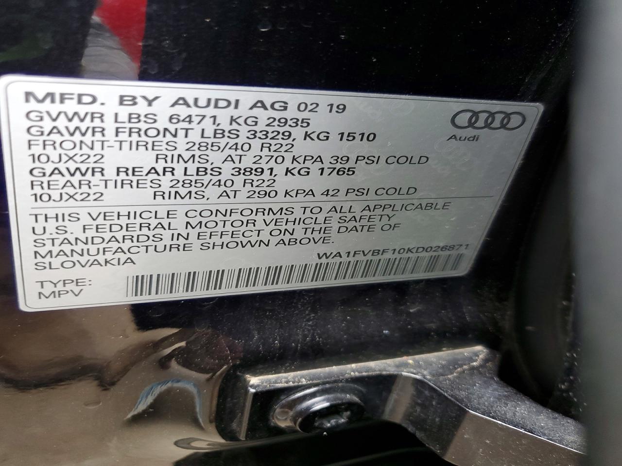 Audi Q8 Prestige S-line
