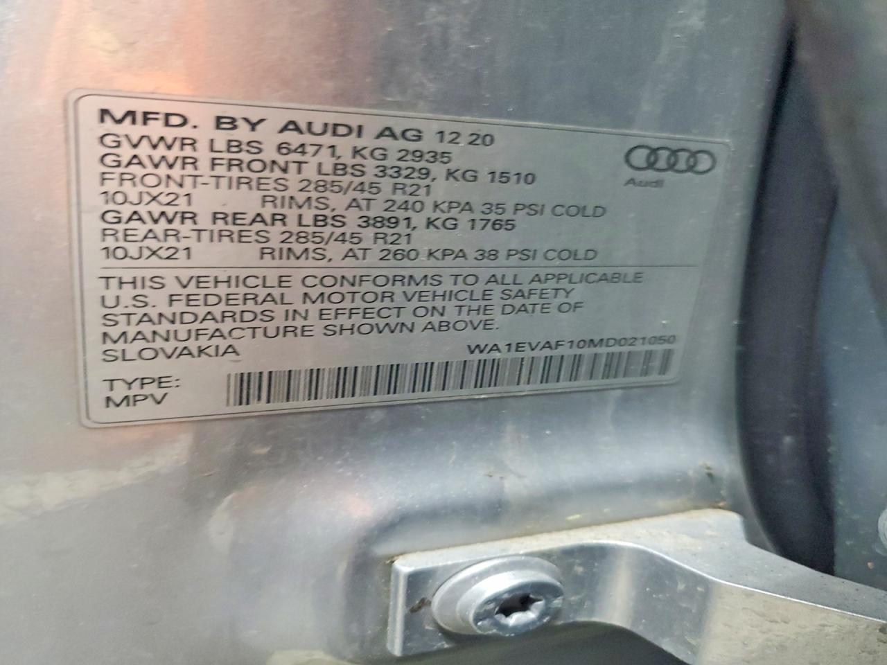 Audi Q8 Premium Plus S-line