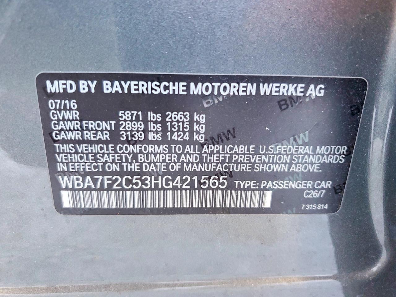BMW 7 Series Xi