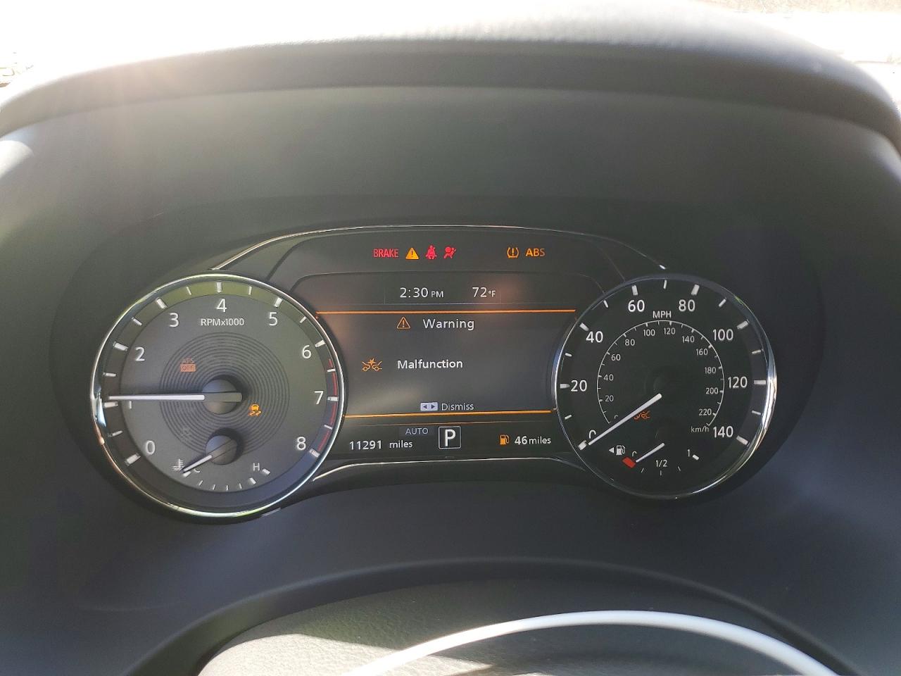INFINITI Qx Sensory
