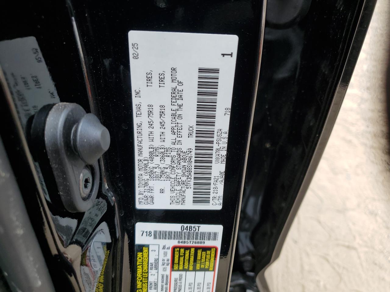 Toyota Tundra Crewmax Sr