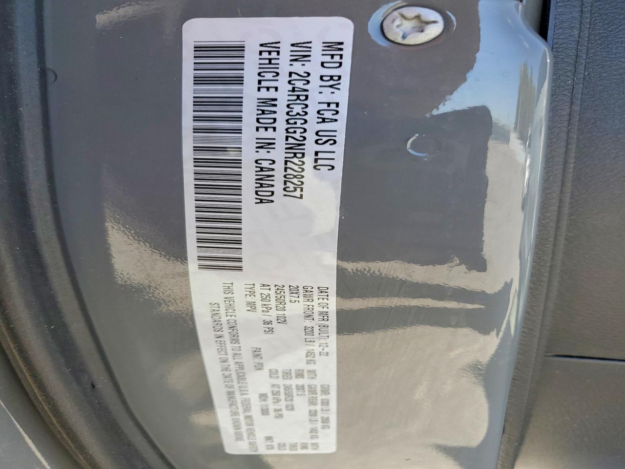 Chrysler Pacifica Limited
