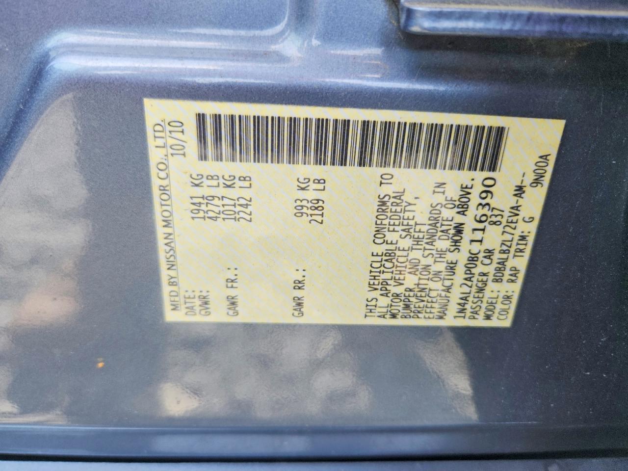 Nissan Altima 2.5