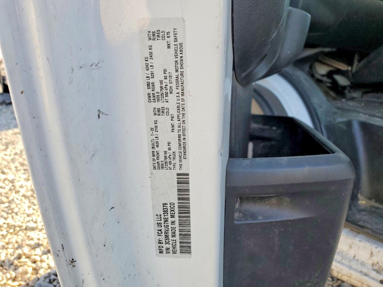 Ram Promaster 3500 High