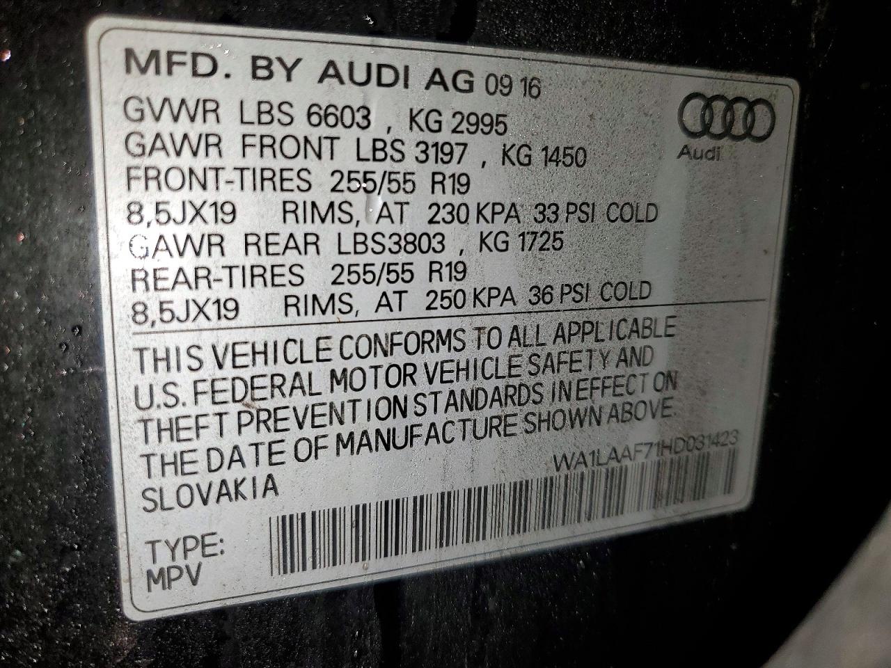 Audi Q7 Premium Plus