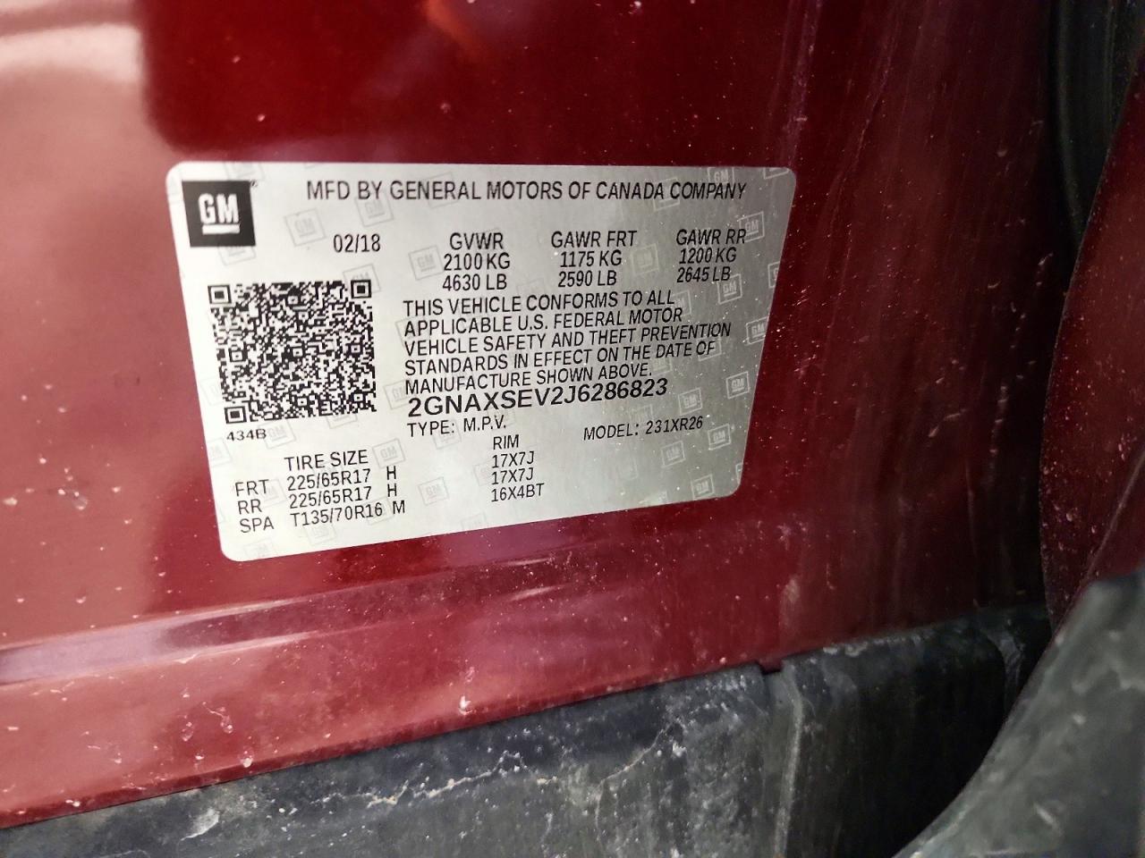 Chevrolet Equinox Lt