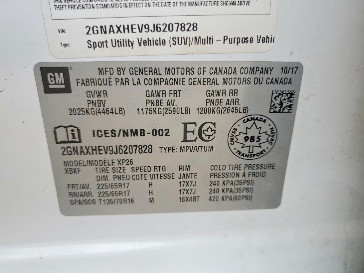 Chevrolet Equinox Ls