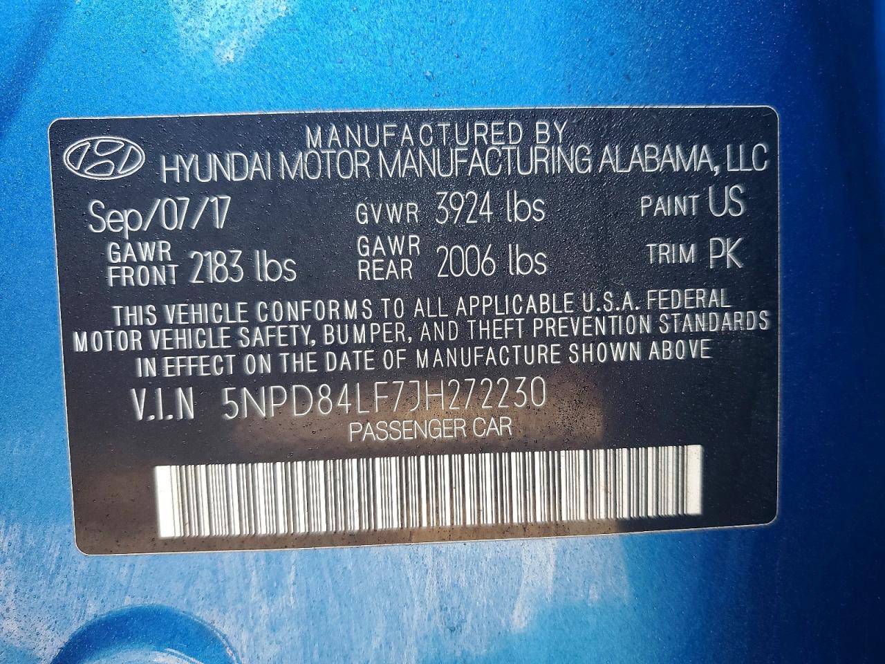 Hyundai ELANTRA Sel