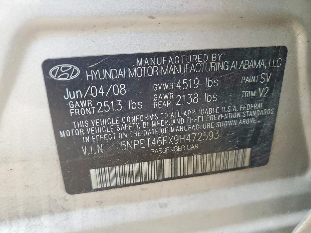 Hyundai SONATA Gls V6