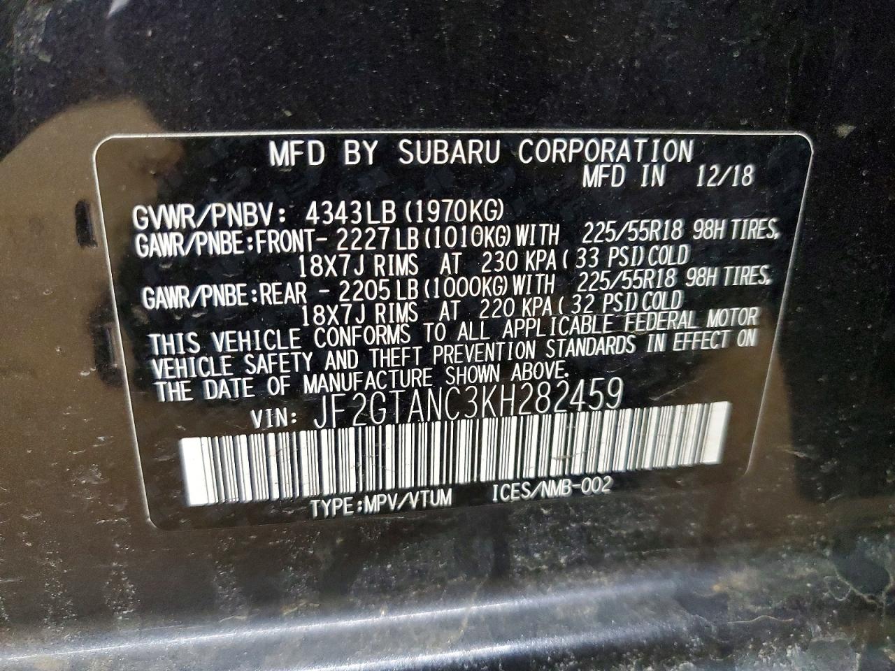 Subaru Crosstrek Limited