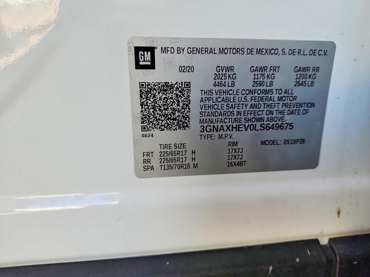 Chevrolet Equinox Ls