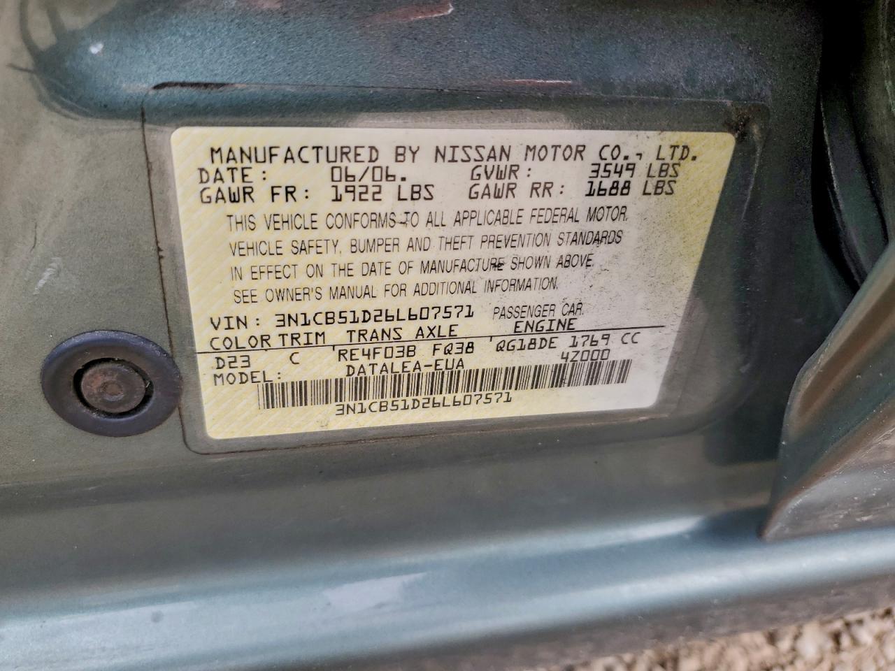 Nissan Sentra 1.8