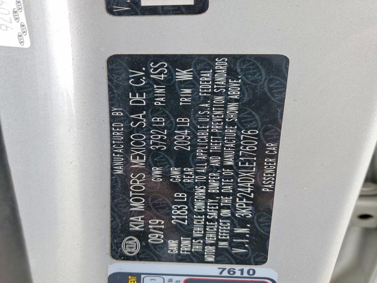 Kia Forte Lxs