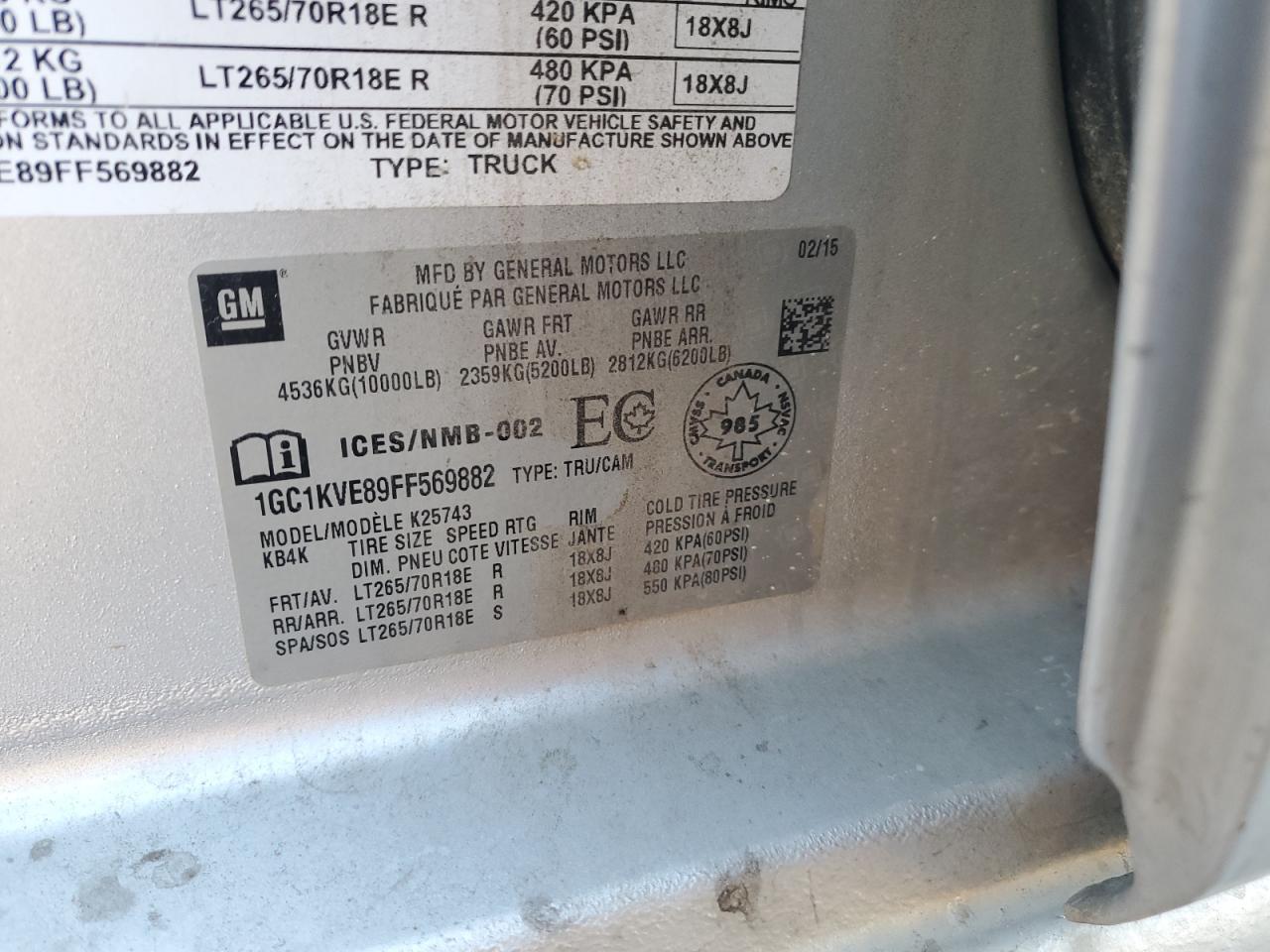 Chevrolet Silverado K2500 Heavy Duty Lt