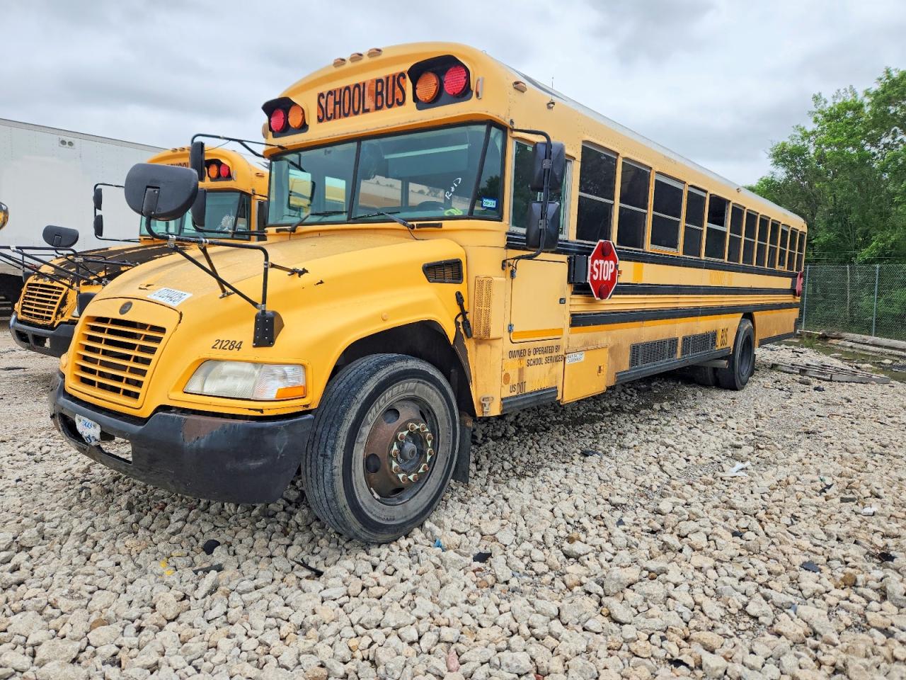 Blue Bird School Bus Transit Bus