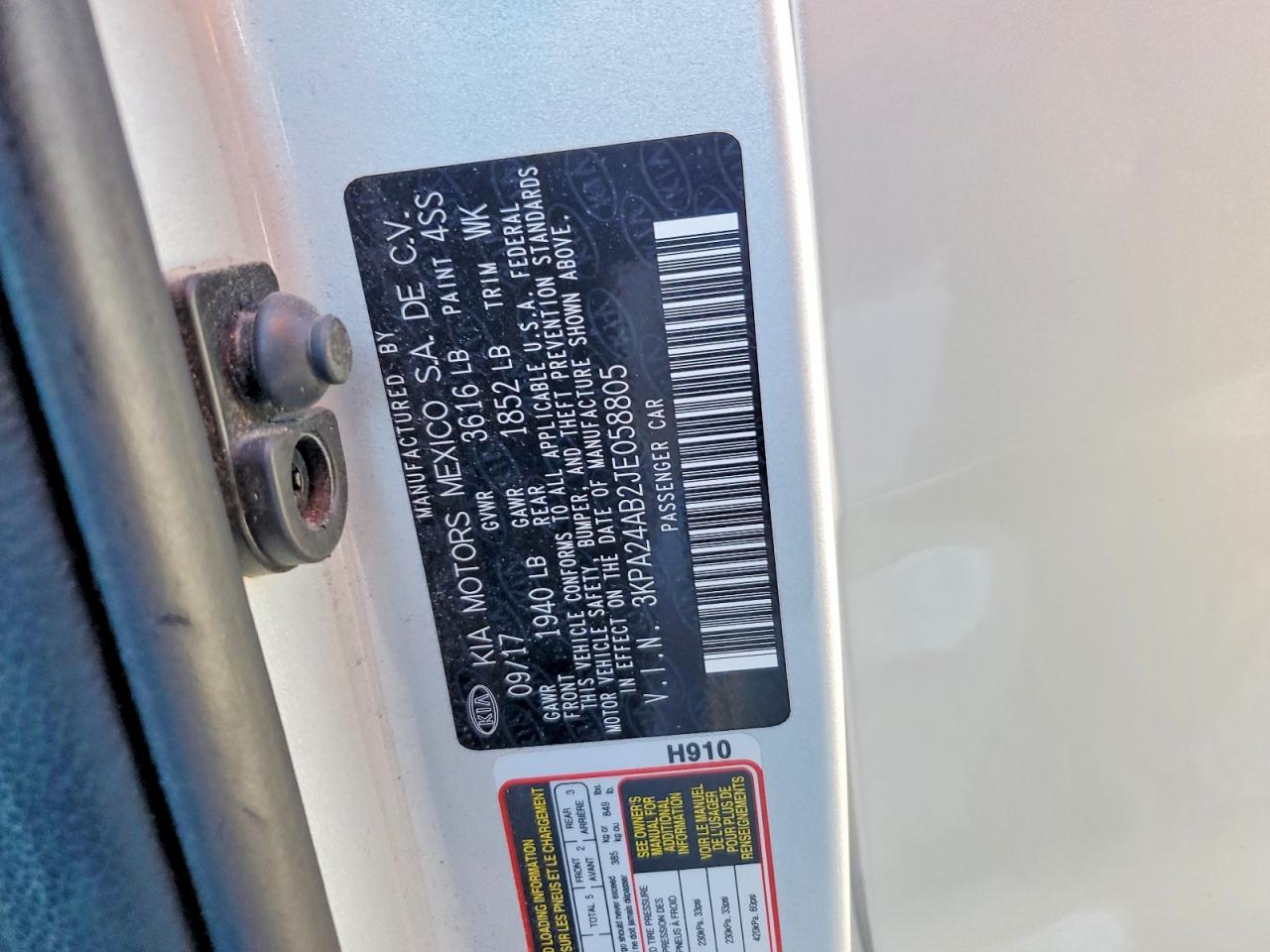 Kia Rio Lx