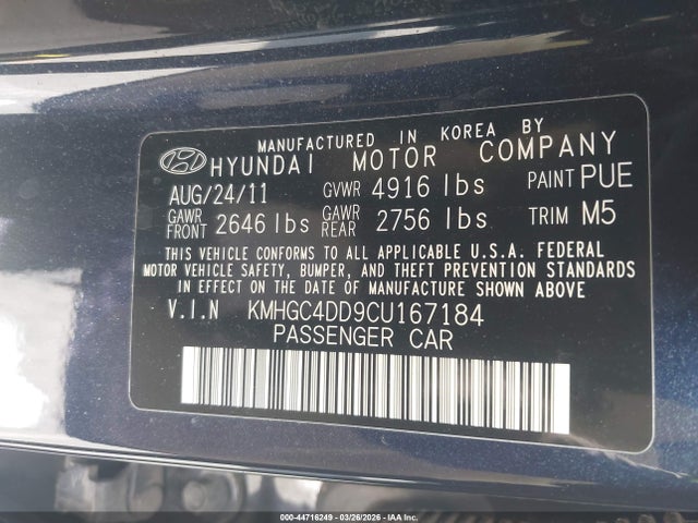 Hyundai Genesis 3.8