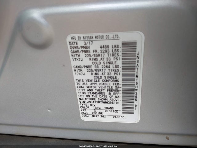 Nissan Rogue S