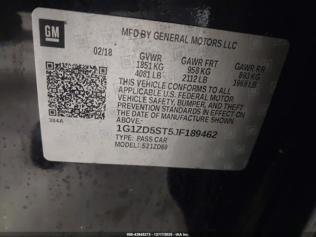 Chevrolet Malibu Lt