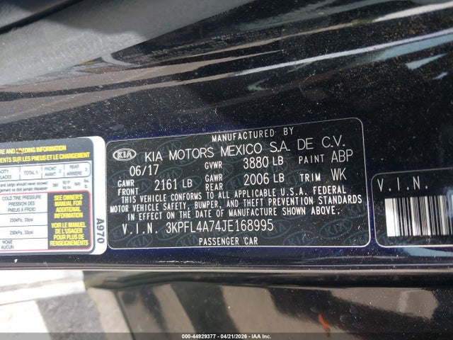 Kia Forte Lx