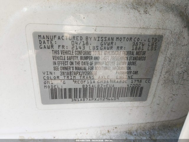 Nissan Sentra S