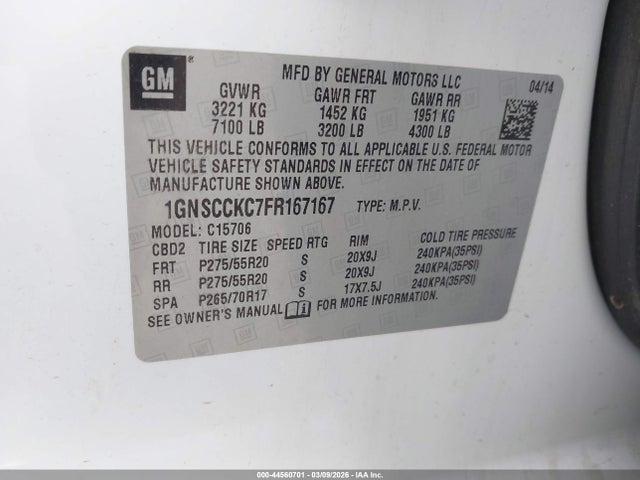 Chevrolet Tahoe Ltz
