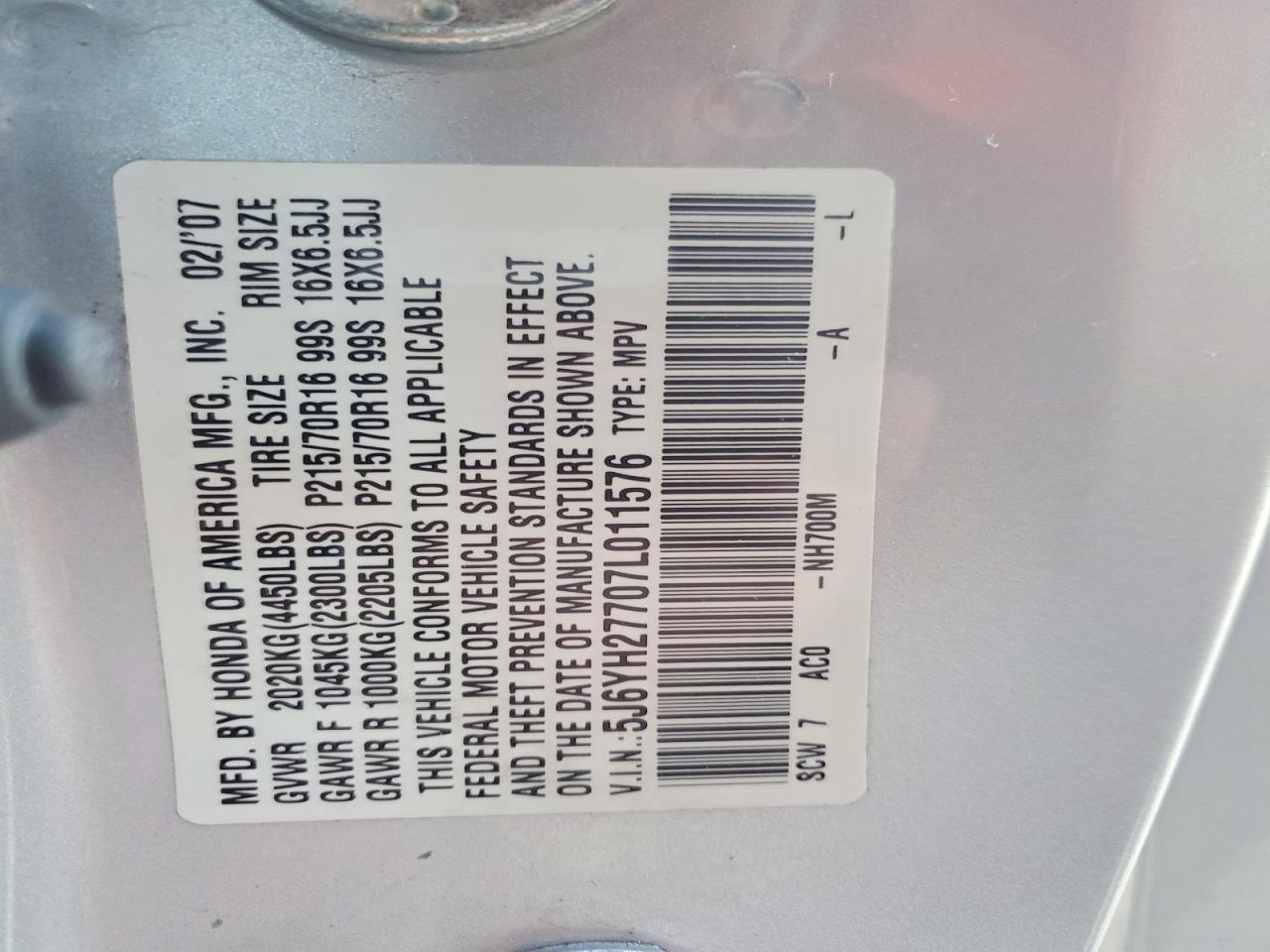 Honda Element Ex