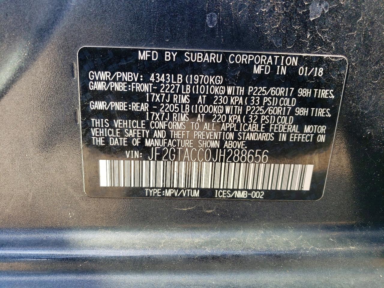 Subaru Crosstrek Premium