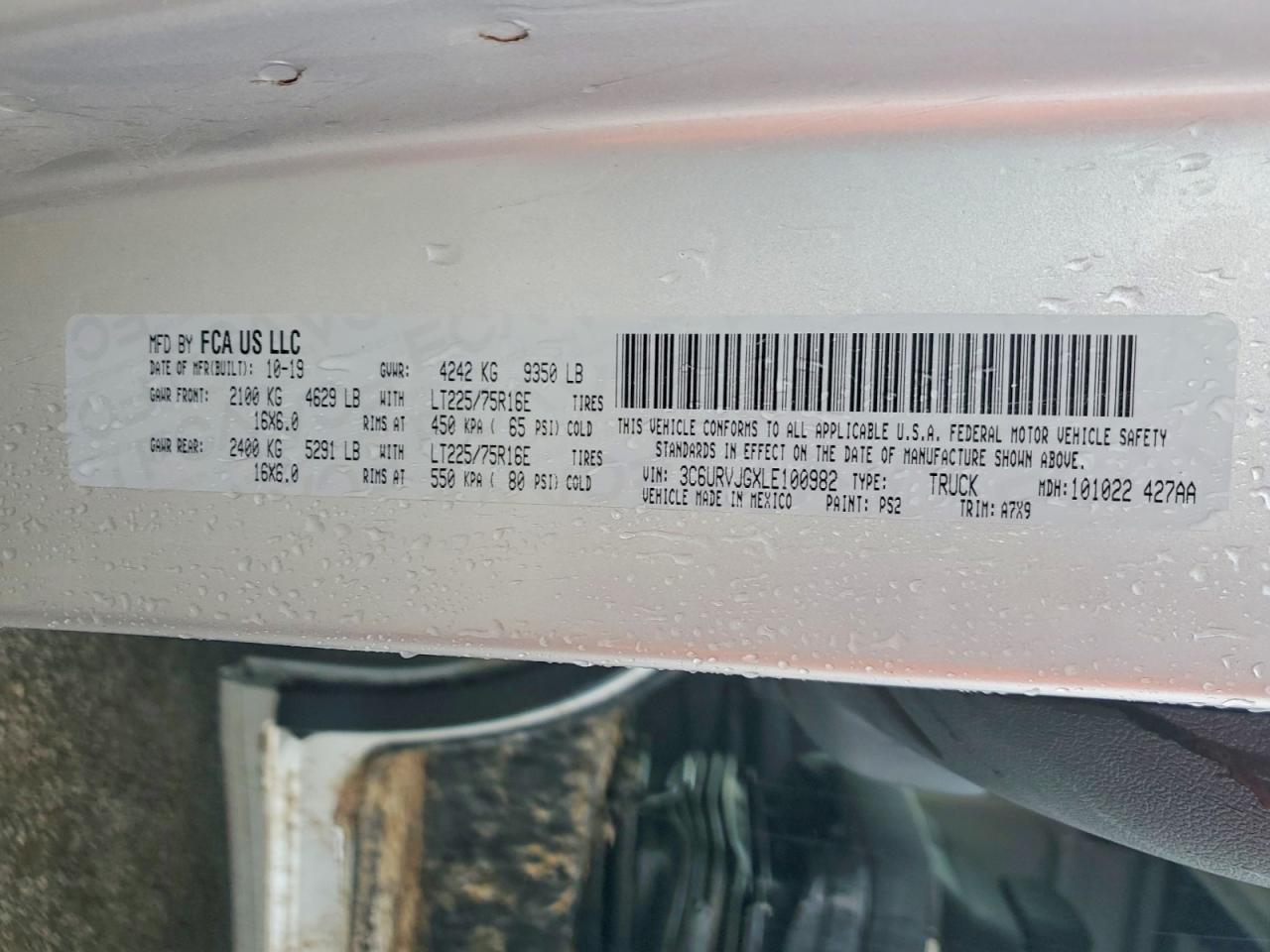 Ram Promaster 3500 High
