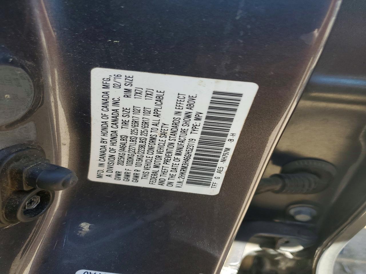Honda Crv Se