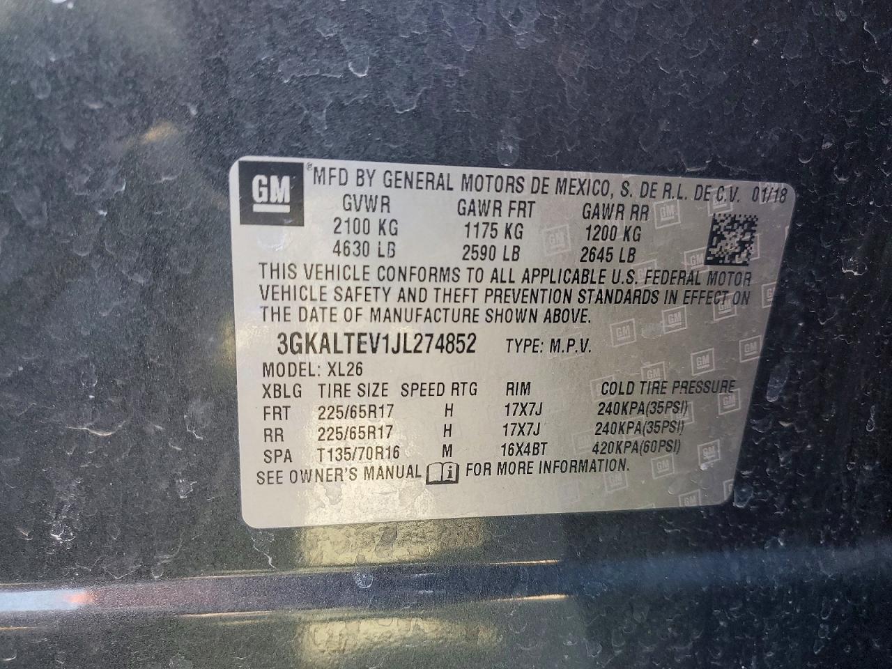 GMC Terrain Sle