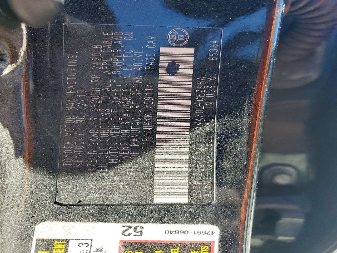 Toyota Camry Se