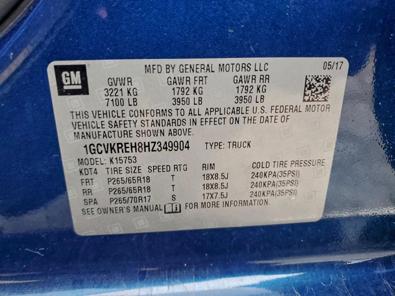 Chevrolet Silverado K1500 Lt