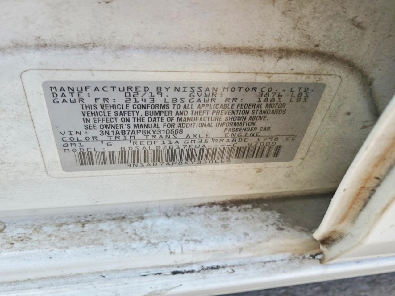 Nissan Sentra Sv