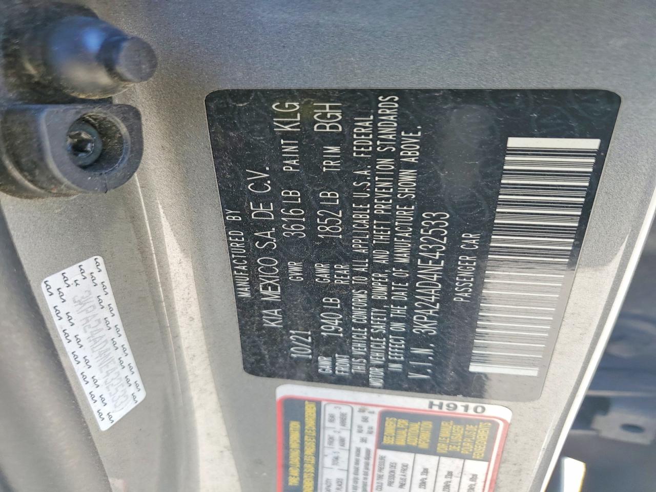 Kia Rio Lx