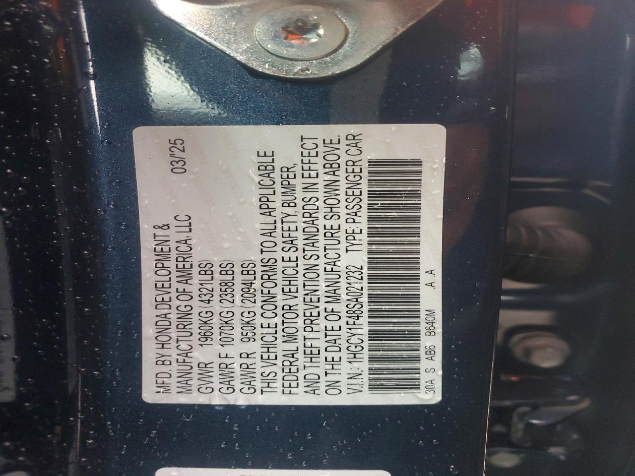Honda Accord Se