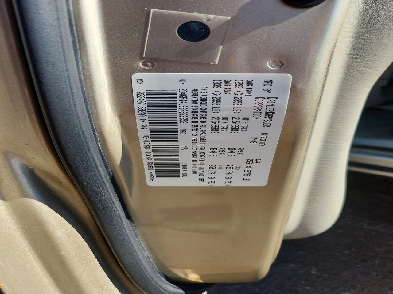 Dodge Caravan Sxt