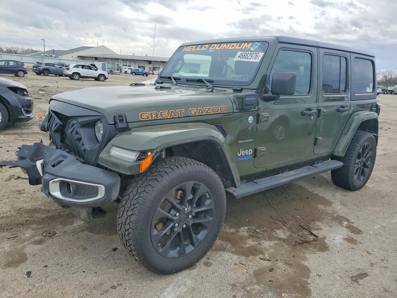 2021 Jeep Wrangler 1C4JJXP67MW******