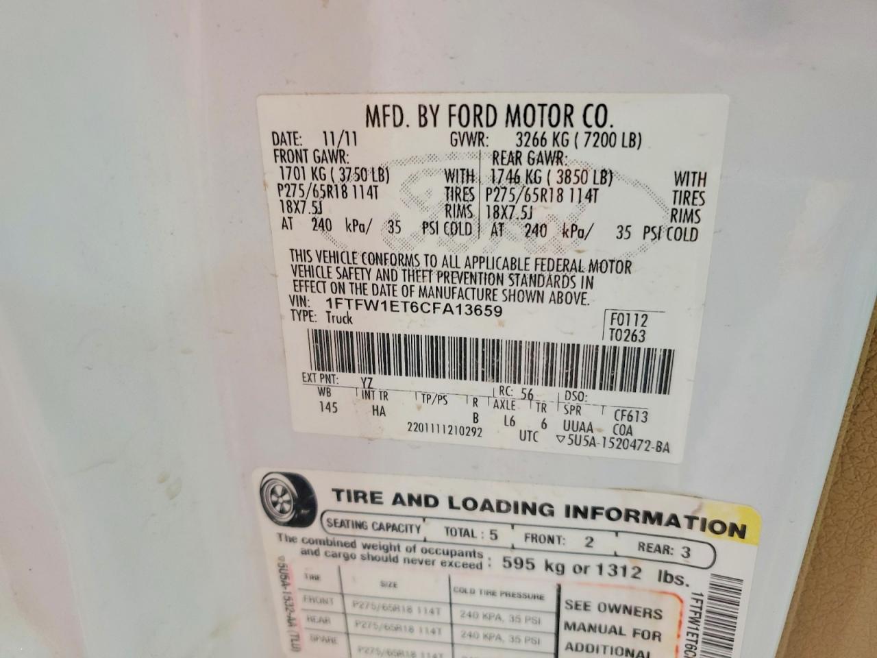 Ford F-150 Supercrew