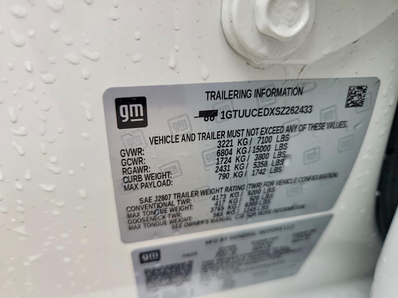 GMC Sierra K1500 Elevation