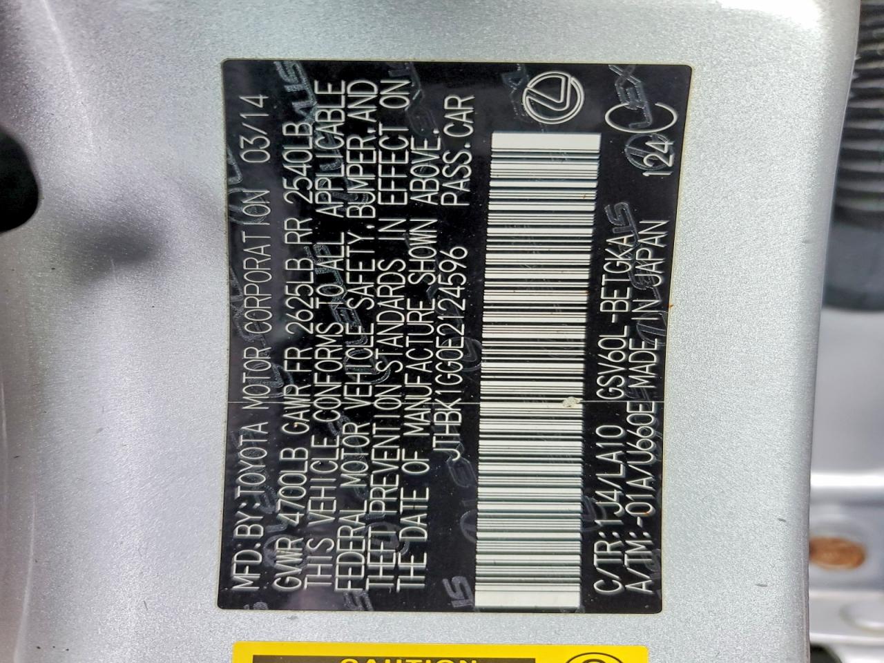Lexus Es Base