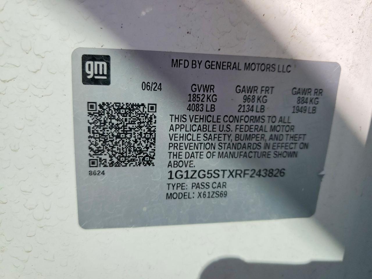 Chevrolet Malibu Rs