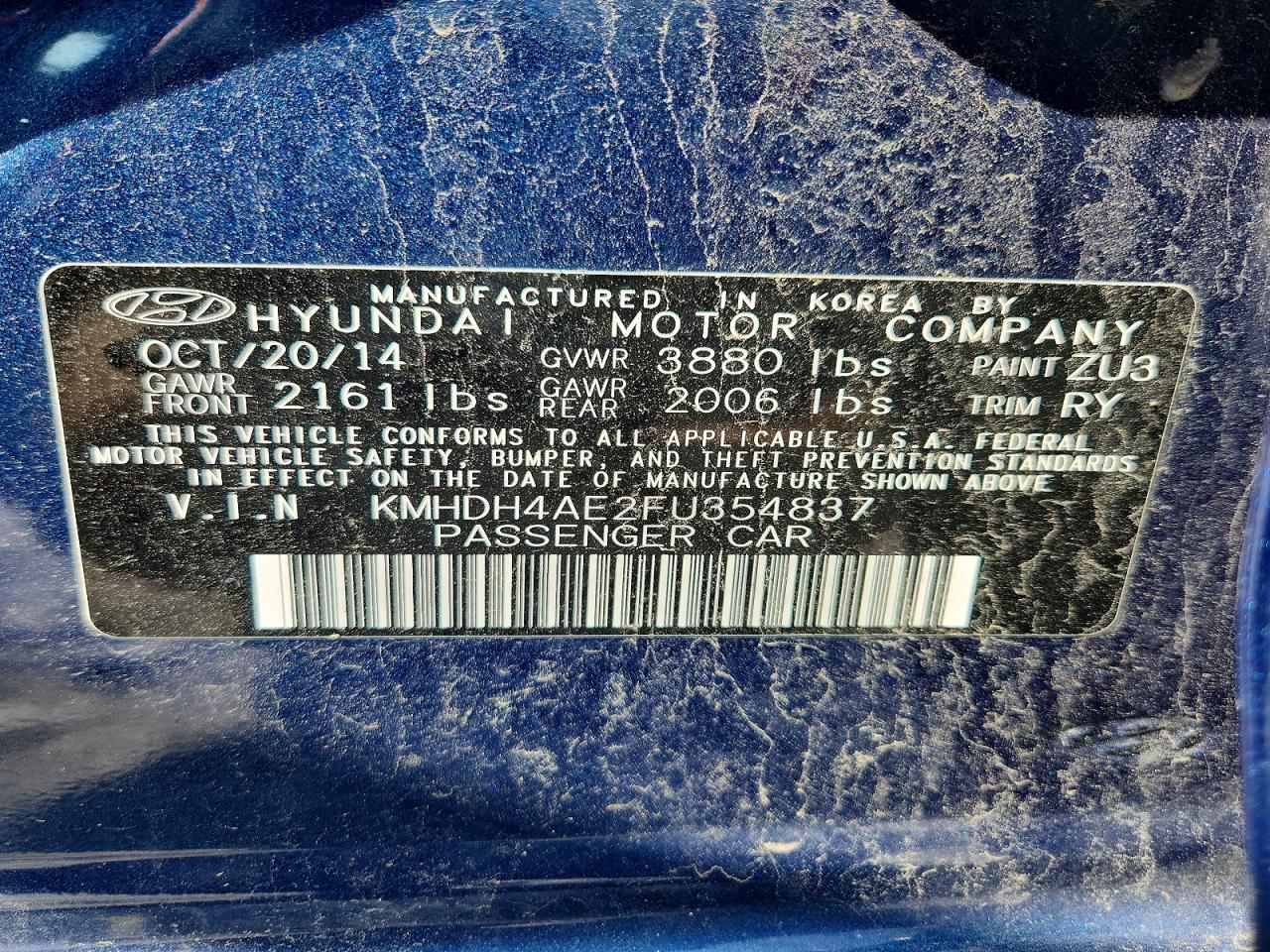 Hyundai ELANTRA Se