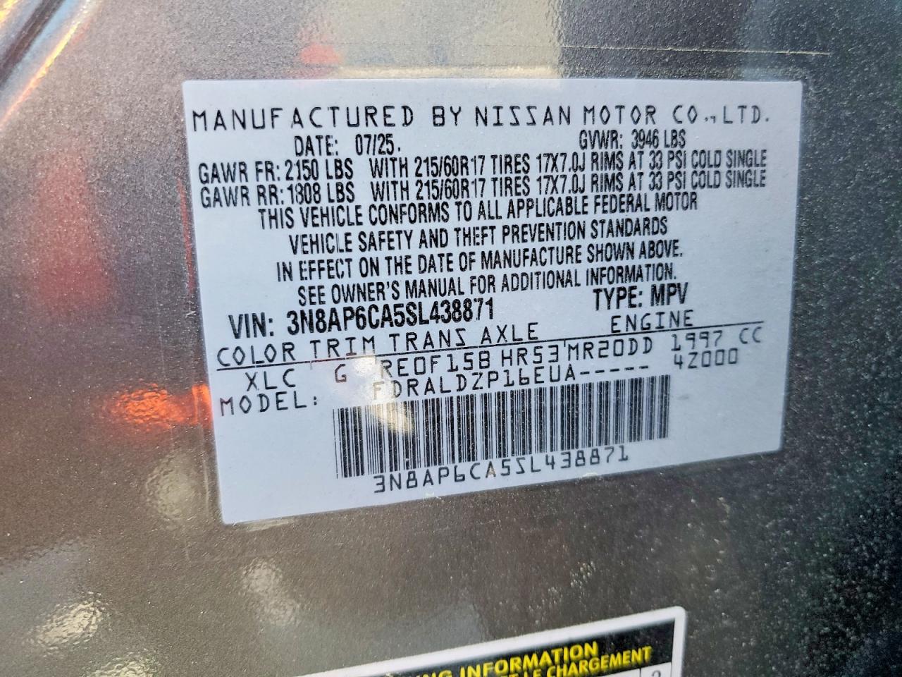 Nissan Kicks Sv