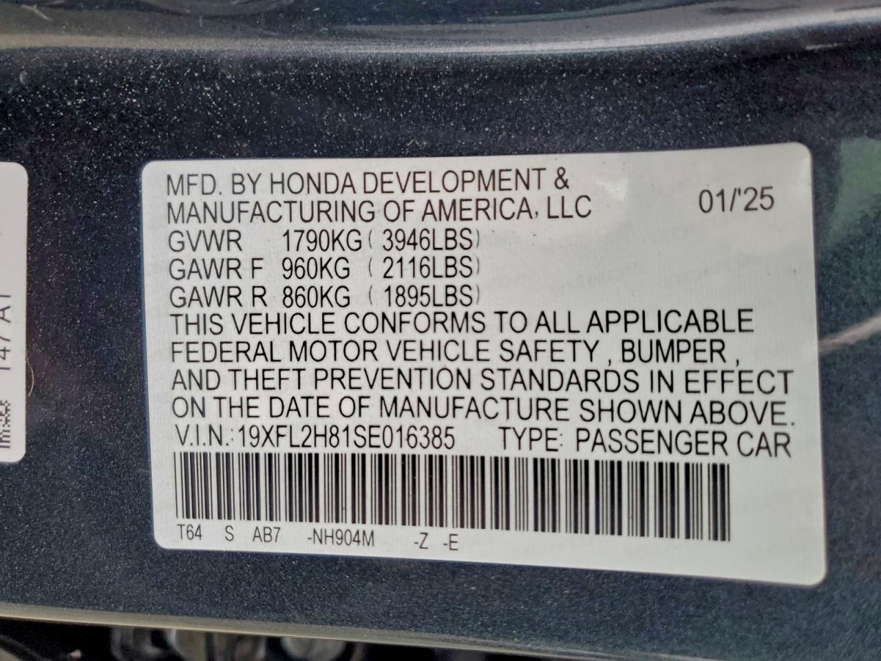 Honda Civic Sport