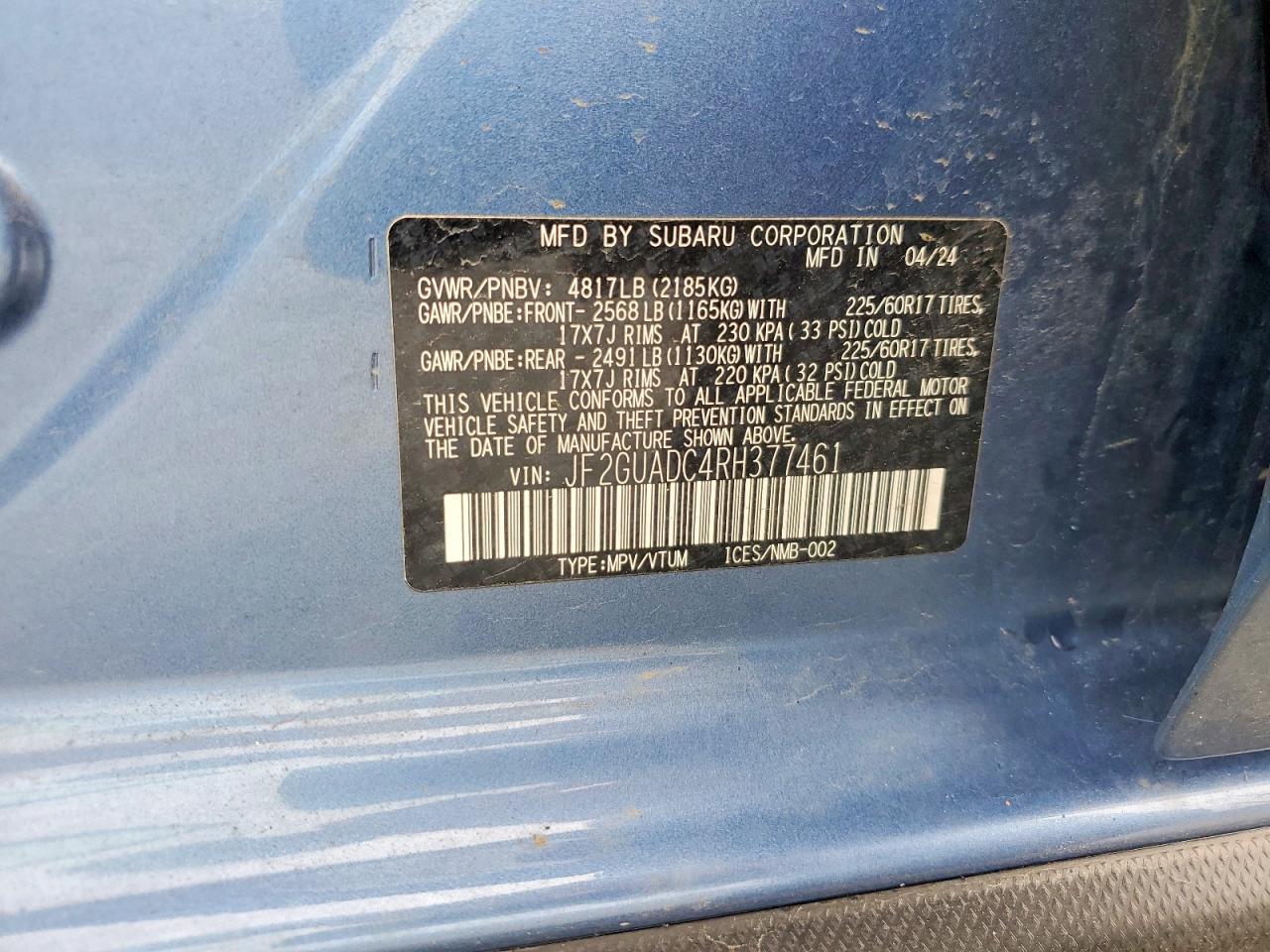 Subaru Crosstrek Premium