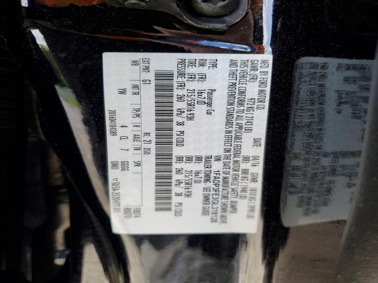 Ford Focus Se